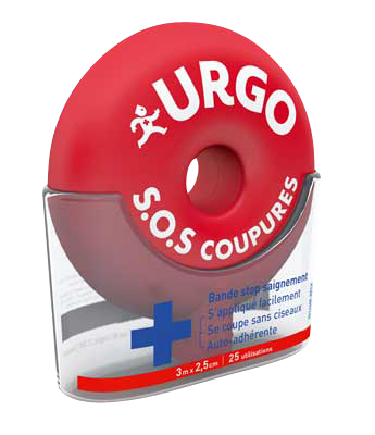 Image URGO SOS COUPURE BANDE 3MX2.5CM